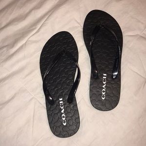 coach flip flops
